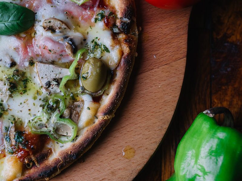 Capricciosa pizza