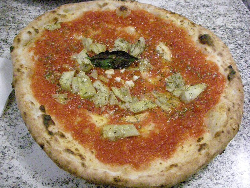 Marinara pizza